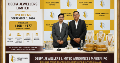 Deepa Jewellers’ IPO to Open September 1; Fresh Issue Worth ₹250 Crore